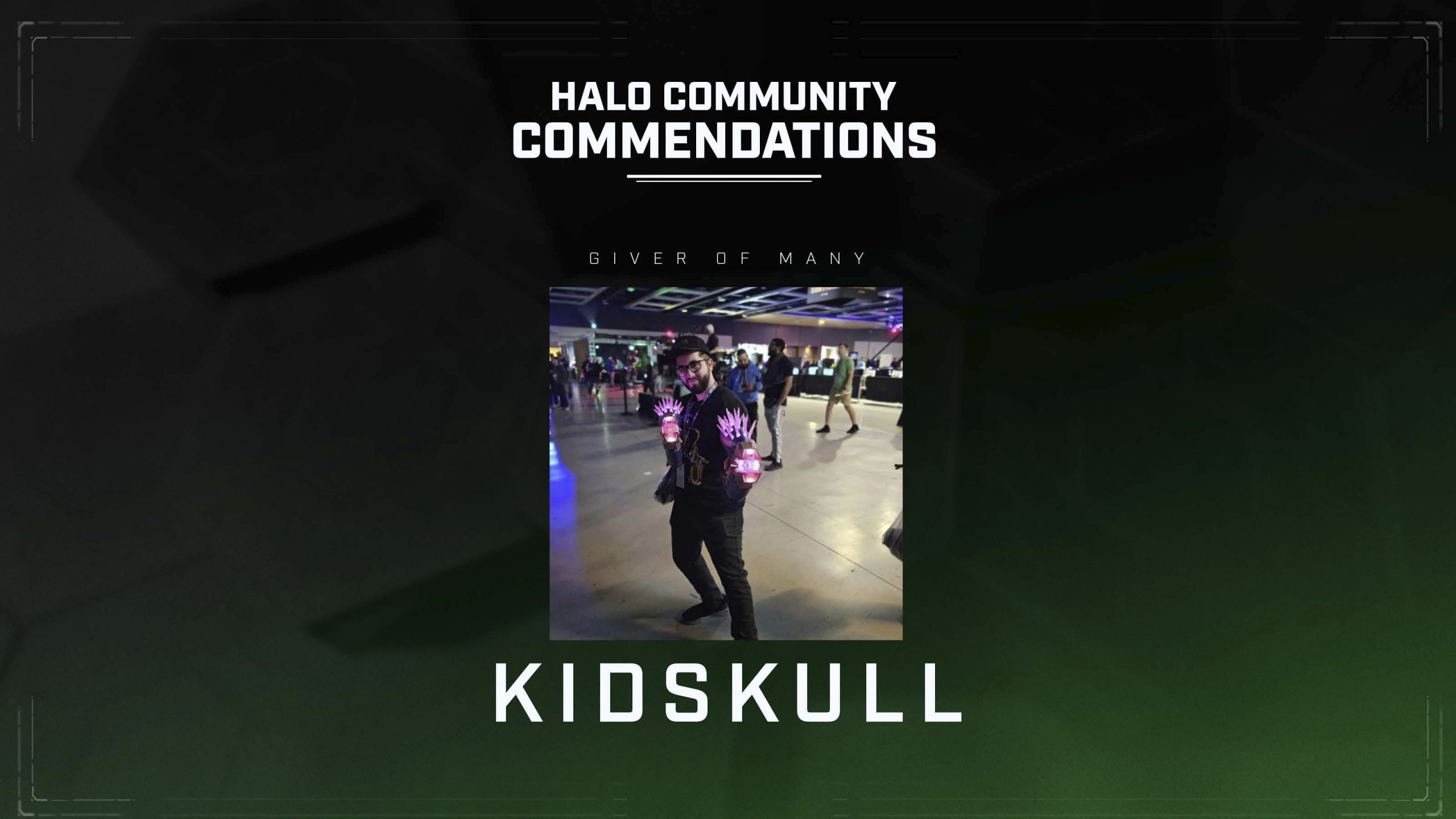 KIDSKULL winner graphic for Giver of Many.